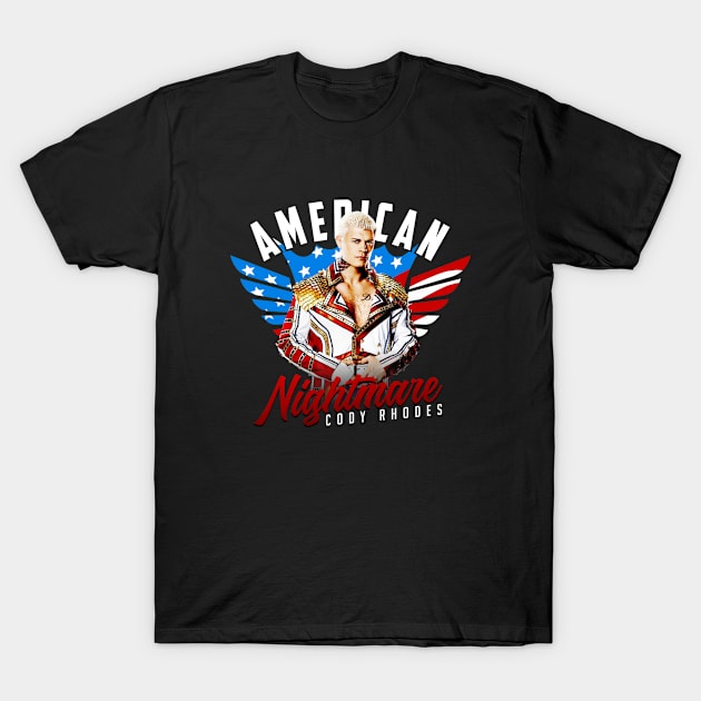 Wwe American Nightmare T-Shirt by Pittih